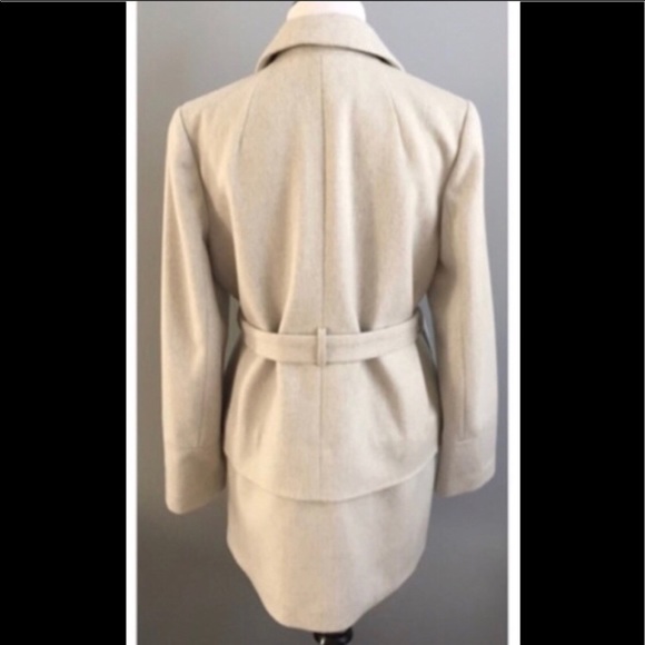 SOLD NWOT J. Crew peacoat wool Nello Gori Sz 0 - Picture 2 of 5